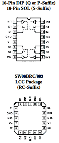 SW06 Datasheet PDF Analog Devices
