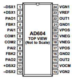 AD604ARZ Datasheet PDF Analog Devices