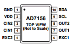 AD7156BCPZ-REEL7 Datasheet PDF Analog Devices