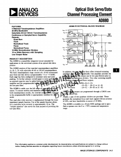 AD880JR Datasheet PDF Analog Devices