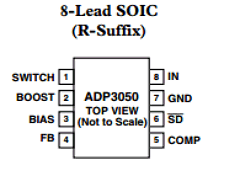 ADP3050AR-3.3 Datasheet PDF Analog Devices