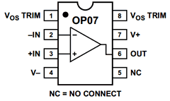 OP07CP Datasheet PDF Analog Devices