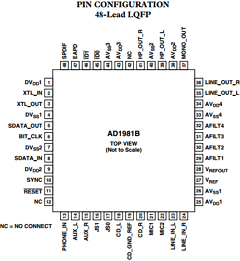 AD1981B Datasheet PDF Analog Devices