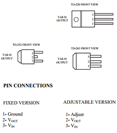AMS1086CM-30 Datasheet PDF Advanced Monolithic Systems Inc