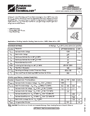 APT15GN120BDQ1G Datasheet PDF Advanced Power Technology