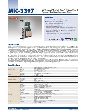 MIC-3397C2-M8E Datasheet PDF Advantech Co., Ltd.
