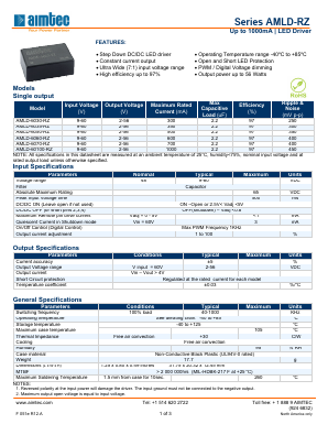 AMLD-6060-RZ Datasheet PDF AIMTEC