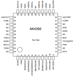 AK4392 Datasheet PDF  Asahi Kasei Microdevices