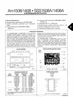 AM1408L8 Datasheet PDF Advanced Micro Devices