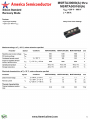 MSRTA30080 Datasheet PDF America Semiconductor, LLC