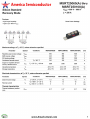 MSRT25060A Datasheet PDF America Semiconductor, LLC