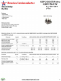 KBPC15005W Datasheet PDF America Semiconductor, LLC