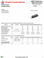 MBRT30080R Datasheet PDF America Semiconductor, LLC