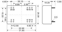 SB08-48F-12S Datasheet PDF ARCH Electronics