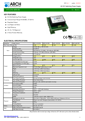 ATC-12D-DN Datasheet PDF ARCH Electronics