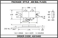 BLF248 Datasheet PDF Advanced Semiconductor