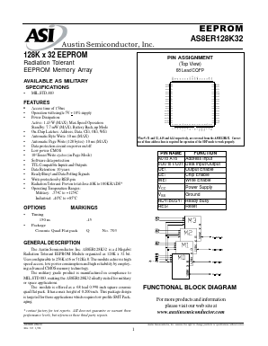 AS8ER128K32 Datasheet PDF Austin Semiconductor