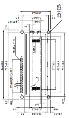 ACM1602L-NLYS-T Datasheet PDF AZ Displays