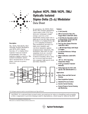 HCPL-786J-XXXE Datasheet PDF Agilent Technologies, Inc