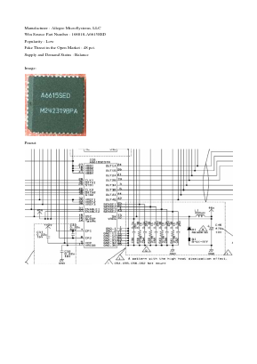 A6615SED Datasheet PDF Allegro MicroSystems