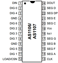 AS1107WL Datasheet PDF austriamicrosystems AG