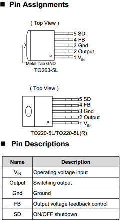 AP1501AT5L Datasheet PDF Anachip Corporation