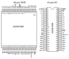 AS29LV800T-90TCB Datasheet PDF ANADIGICS