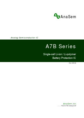 A7BE01BA Datasheet PDF AnaSem Semiconductors