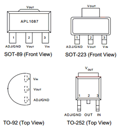 APL1087 Datasheet PDF Anpec Electronics