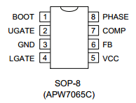APW7065CKE-TRG Datasheet PDF Anpec Electronics