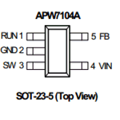 APW7104ABI-TR Datasheet PDF Anpec Electronics