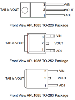 APL1085-FC-TUG Datasheet PDF Anpec Electronics