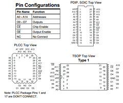 AT27C256R-55PC Datasheet PDF Atmel Corporation