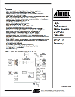 AT76C120 Datasheet PDF Atmel Corporation