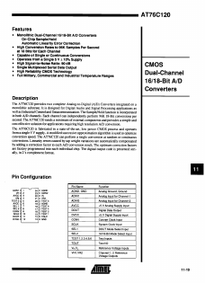 AT76C120-1DM Datasheet PDF Atmel Corporation