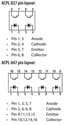 ACPL-827 Datasheet PDF Avago Technologies