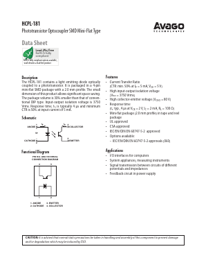 HCPL-181-06DE Datasheet PDF Avago Technologies