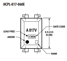 HCPL-817-06BE Datasheet PDF Avago Technologies
