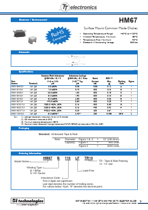 HM67-S510LF Datasheet PDF BI Technologies