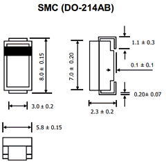 SMCJ90CA Datasheet PDF Bruckewell Technology LTD