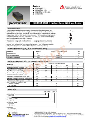 CD1005-T24C Datasheet PDF Bourns, Inc