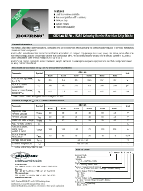 CD214A-B350 Datasheet PDF Bourns, Inc