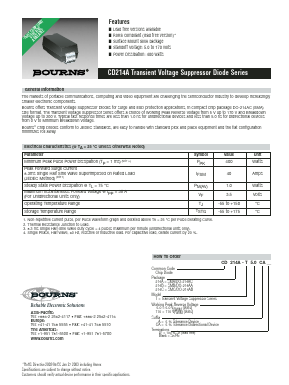 CD214A-T130A Datasheet PDF Bourns, Inc