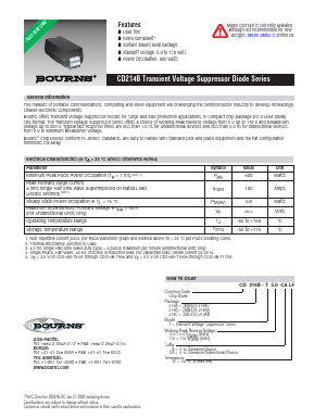 CD214B-T33CA Datasheet PDF Bourns, Inc