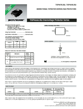 TISP4350L3BJR-S Datasheet PDF Bourns, Inc