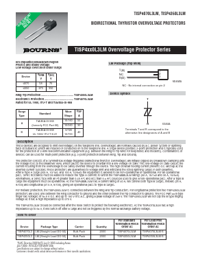TISP4350L3LM Datasheet PDF Bourns, Inc