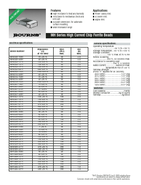 MH4532-700Y Datasheet PDF Bourns, Inc