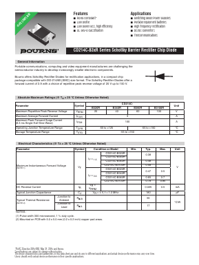 CD214C-B3100R Datasheet PDF Bourns, Inc