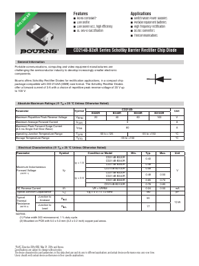 CD214B-B320R Datasheet PDF Bourns, Inc
