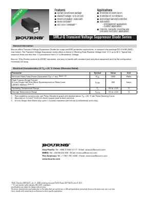SMLJ13A-Q Datasheet PDF Bourns, Inc